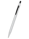 Click™ Chrome with Black Appointments Selectip® Rollerball Pen