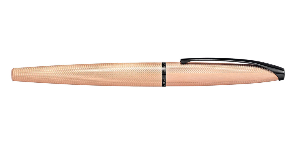 ATX® Brushed Rose Gold Rollerball Pen