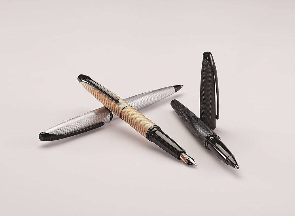ATX® Brushed Rose Gold Rollerball Pen