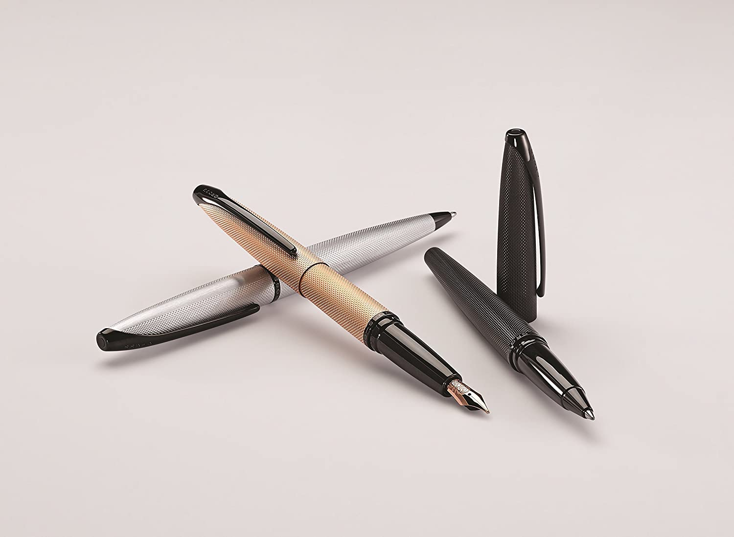 ATX® Brushed Rose Gold Rollerball Pen