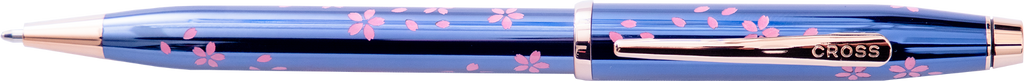 Century® II Cherry Blossom Translucent Blue Lacquer Ballpoint Pen