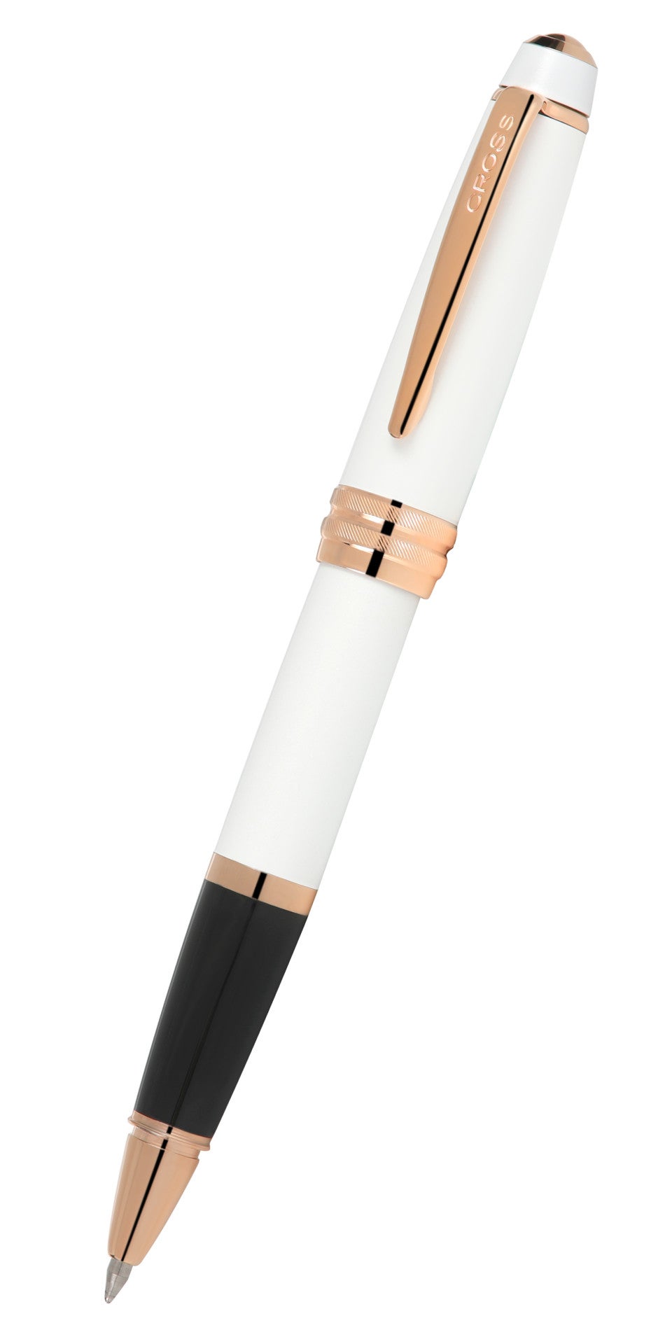 Bailey™ Pearlescent White Lacquer Rollerball Pen