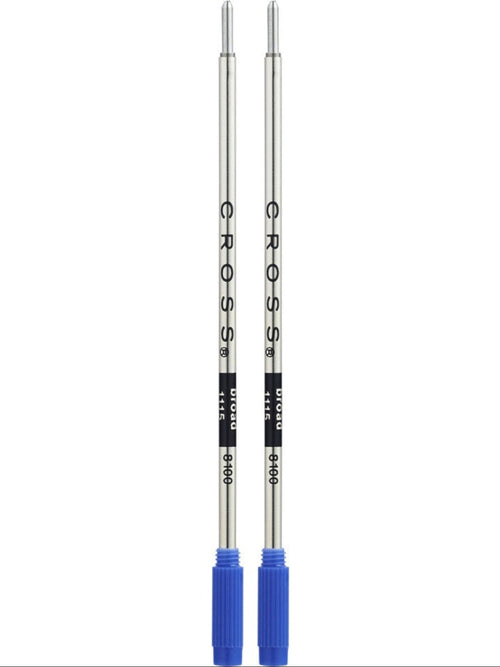 Ballpoint Pen Refill - Blue - Broad - Dual Pack