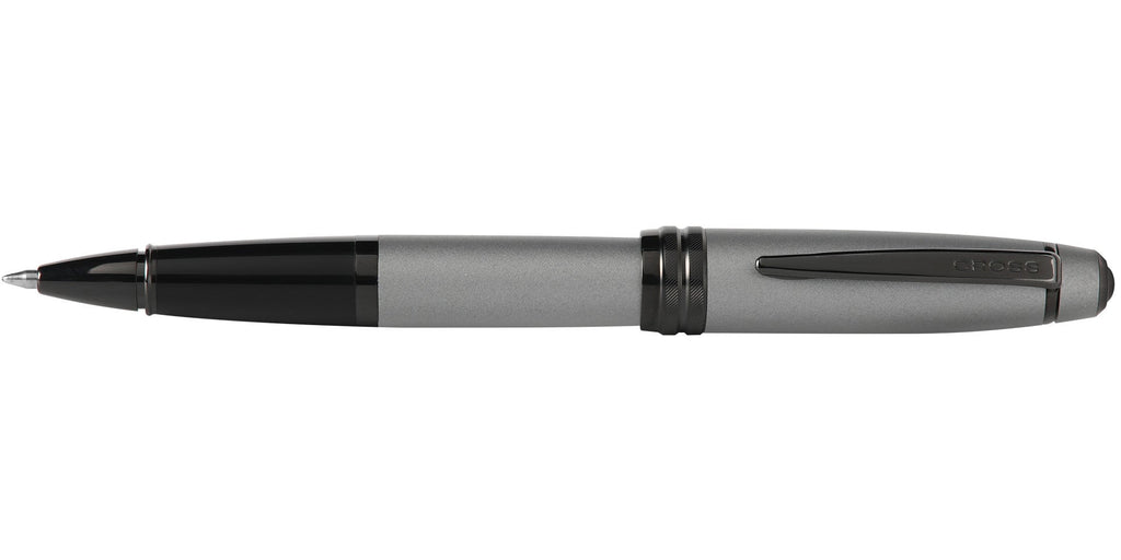 Bailey™ Matte Gray Lacquer Rollerball Pen