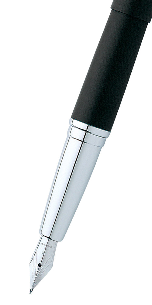 ATX® Basalt Black Stainless Steel Extra Fine Nib Fountain Pen