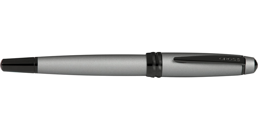 Bailey™ Matte Gray Lacquer Stainless Steel Fine Nib Fountain Pen