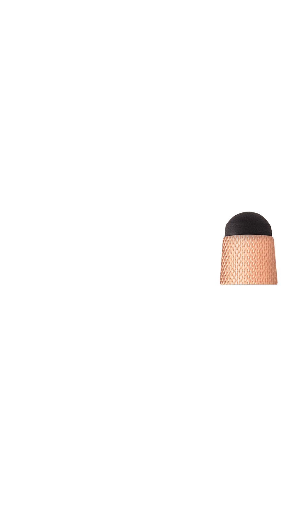 Tech3+™ Stylus Top Accessory - Brushed Rose-Gold PVD