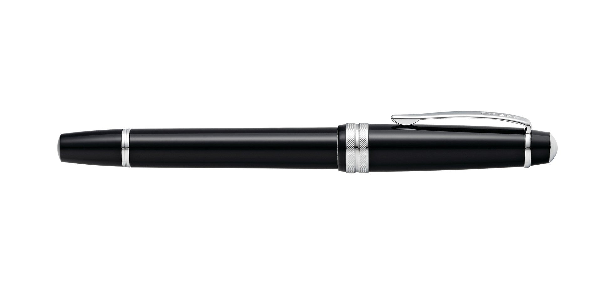 Bailey Light™ Polished Black Resin Extra-Fine Nib Fountain Pen