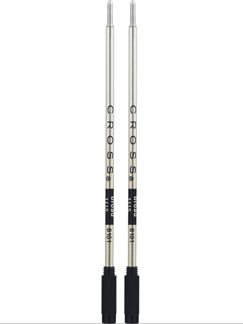 Ballpoint Pen Refill - Black - Broad - Dual Pack
